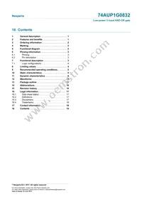 74AUP1G0832GN Datasheet Page 19