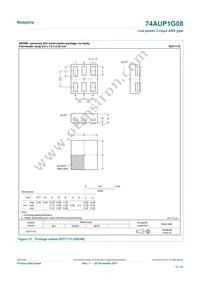 74AUP1G08GX Datasheet Page 15