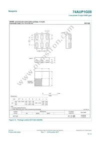 74AUP1G08GX Datasheet Page 16