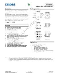 74AUP1G08SE-7 Cover