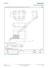 74AUP1G11GF Datasheet Page 12