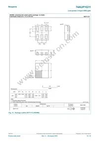 74AUP1G11GF Datasheet Page 14