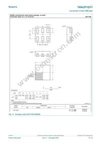 74AUP1G11GF Datasheet Page 15