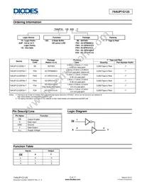 74AUP1G125FX4-7 Datasheet Page 2