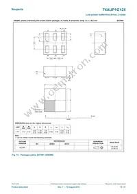 74AUP1G125GF Datasheet Page 15