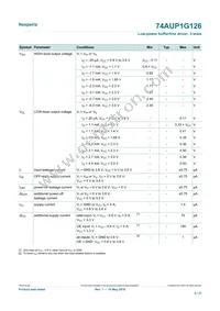 74AUP1G126GN Datasheet Page 8