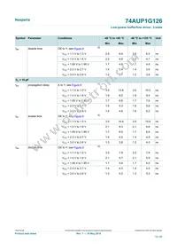 74AUP1G126GN Datasheet Page 13