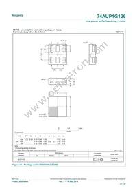 74AUP1G126GN Datasheet Page 21