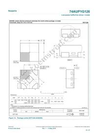 74AUP1G126GN Datasheet Page 23