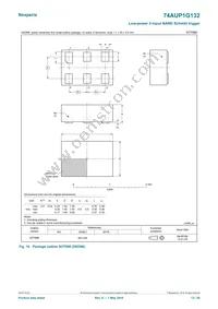 74AUP1G132GS Datasheet Page 13