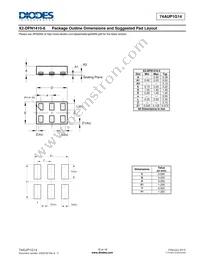 74AUP1G14FZ4-7 Datasheet Page 15