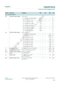 74AUP1G14GN Datasheet Page 8
