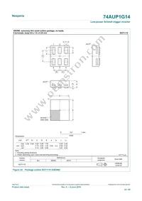 74AUP1G14GN Datasheet Page 22