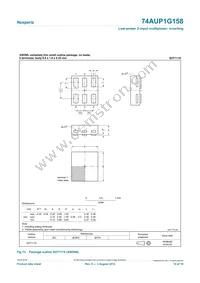 74AUP1G158GF Datasheet Page 14