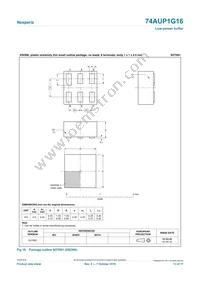 74AUP1G16GFH Datasheet Page 13