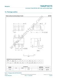 74AUP1G175GN Datasheet Page 15