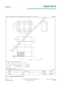 74AUP1G175GN Datasheet Page 16