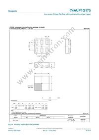 74AUP1G175GN Datasheet Page 19