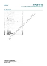 74AUP1G175GN Datasheet Page 23