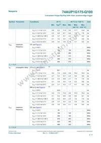 74AUP1G175GW-Q100H Datasheet Page 9