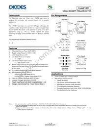 74AUP1G17FW4-7 Datasheet Cover