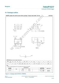 74AUP1G17GN Datasheet Page 16