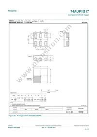74AUP1G17GN Datasheet Page 21