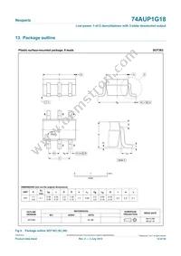 74AUP1G18GS Datasheet Page 14