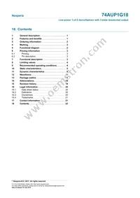 74AUP1G18GS Datasheet Page 22