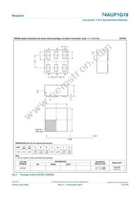 74AUP1G19GN Datasheet Page 14