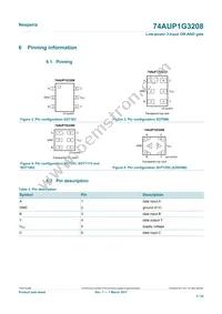 74AUP1G3208GN Datasheet Page 3