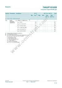 74AUP1G3208GN Datasheet Page 10