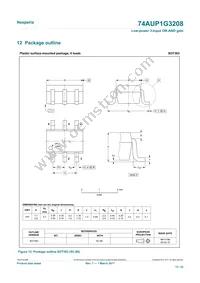 74AUP1G3208GN Datasheet Page 13