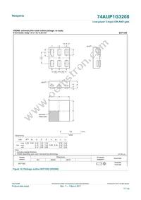 74AUP1G3208GN Datasheet Page 17