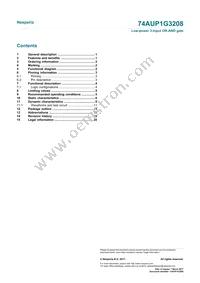 74AUP1G3208GN Datasheet Page 22