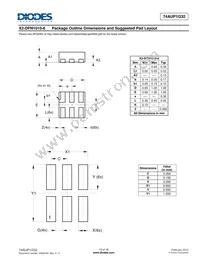 74AUP1G32FZ4-7 Datasheet Page 13