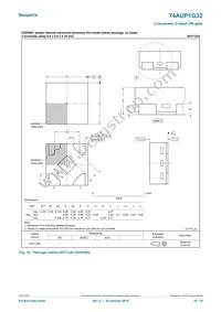 74AUP1G32GN Datasheet Page 16