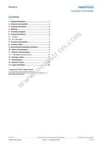 74AUP1G32GN Datasheet Page 19