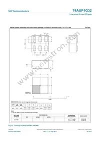 74AUP1G32GW/DG Datasheet Page 15