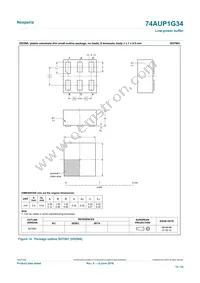 74AUP1G34GN Datasheet Page 15