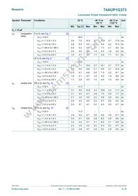 74AUP1G373GN Datasheet Page 9