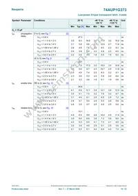 74AUP1G373GN Datasheet Page 10