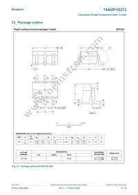 74AUP1G373GN Datasheet Page 15