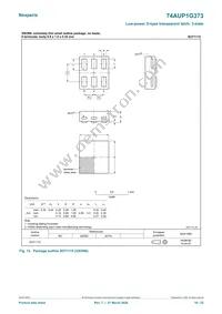 74AUP1G373GN Datasheet Page 18