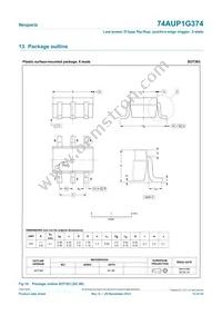 74AUP1G374GN Datasheet Page 15