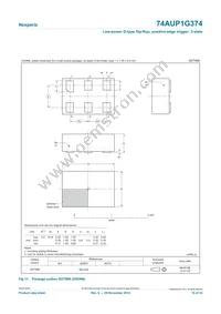 74AUP1G374GN Datasheet Page 16