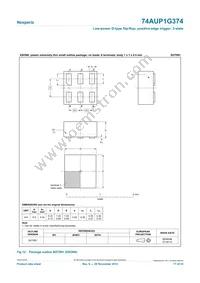 74AUP1G374GN Datasheet Page 17