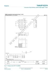 74AUP1G374GN Datasheet Page 18