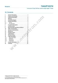 74AUP1G374GN Datasheet Page 23