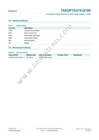 74AUP1G374GW-Q100H Datasheet Page 15